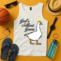 God's Silliest Goose Tank Top thumb 4