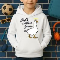 God's Silliest Goose Kids Hoodie thumb 2