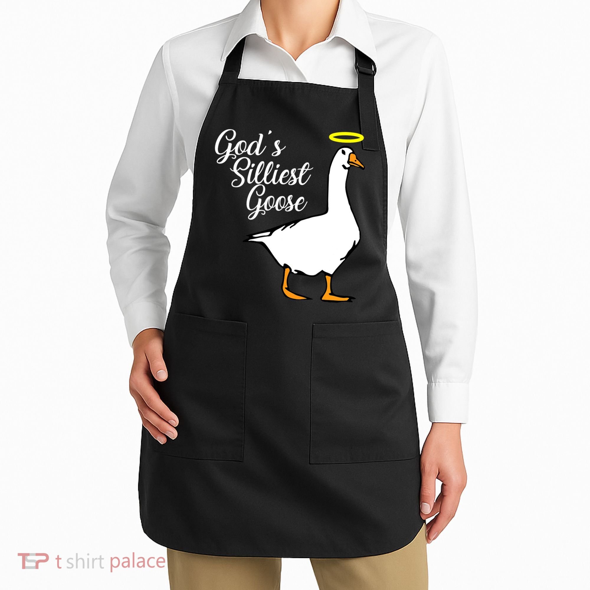 God's Silliest Goose Apron