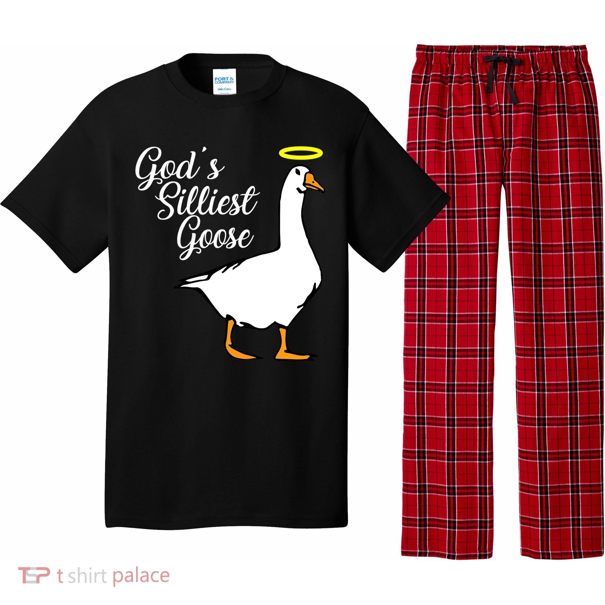 God's Silliest Goose Pajama Set