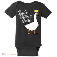 God's Silliest Goose Baby Bodysuit thumb 0