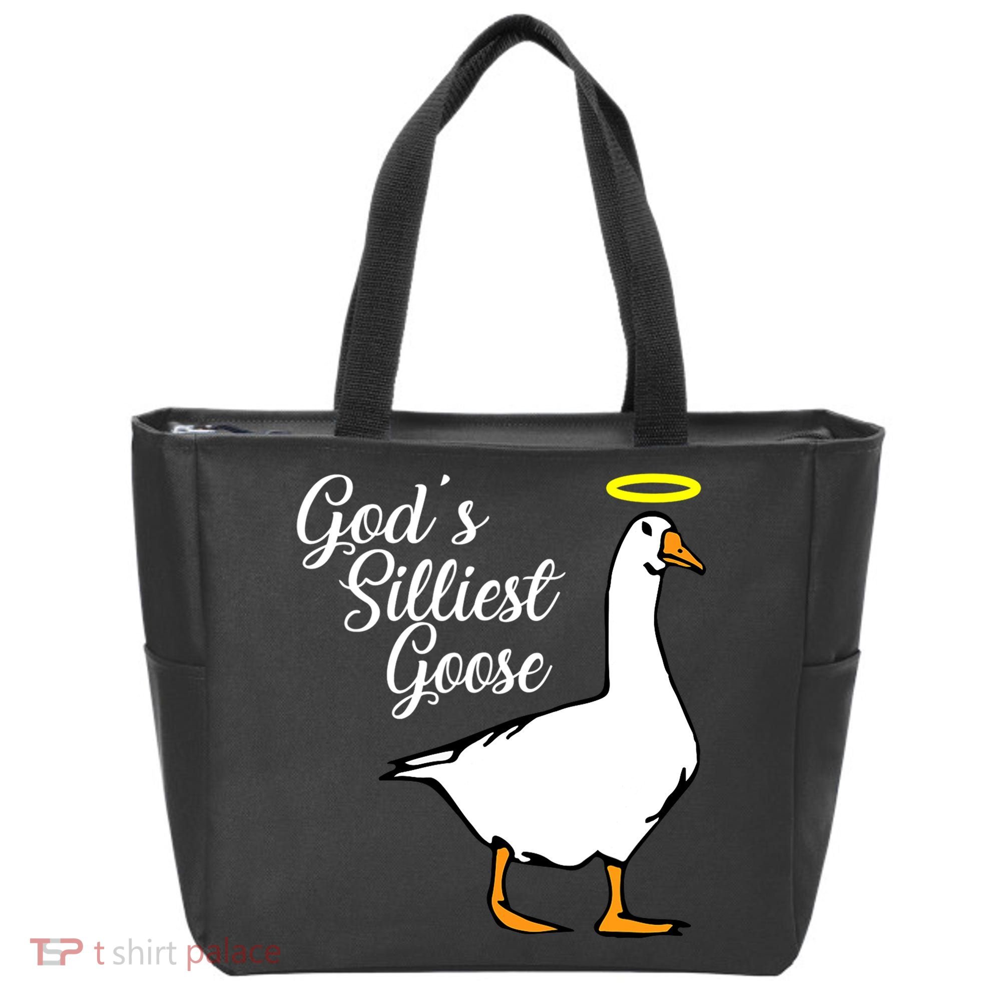 God's Silliest Goose Tote Bag