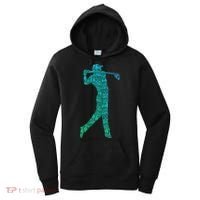 Golfer Silhouette Golf Things Golfing Dad Women Women's Hoodie thumb 0