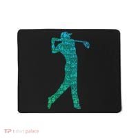 Golfer Silhouette Golf Things Golfing Dad Women Mousepad thumb 0