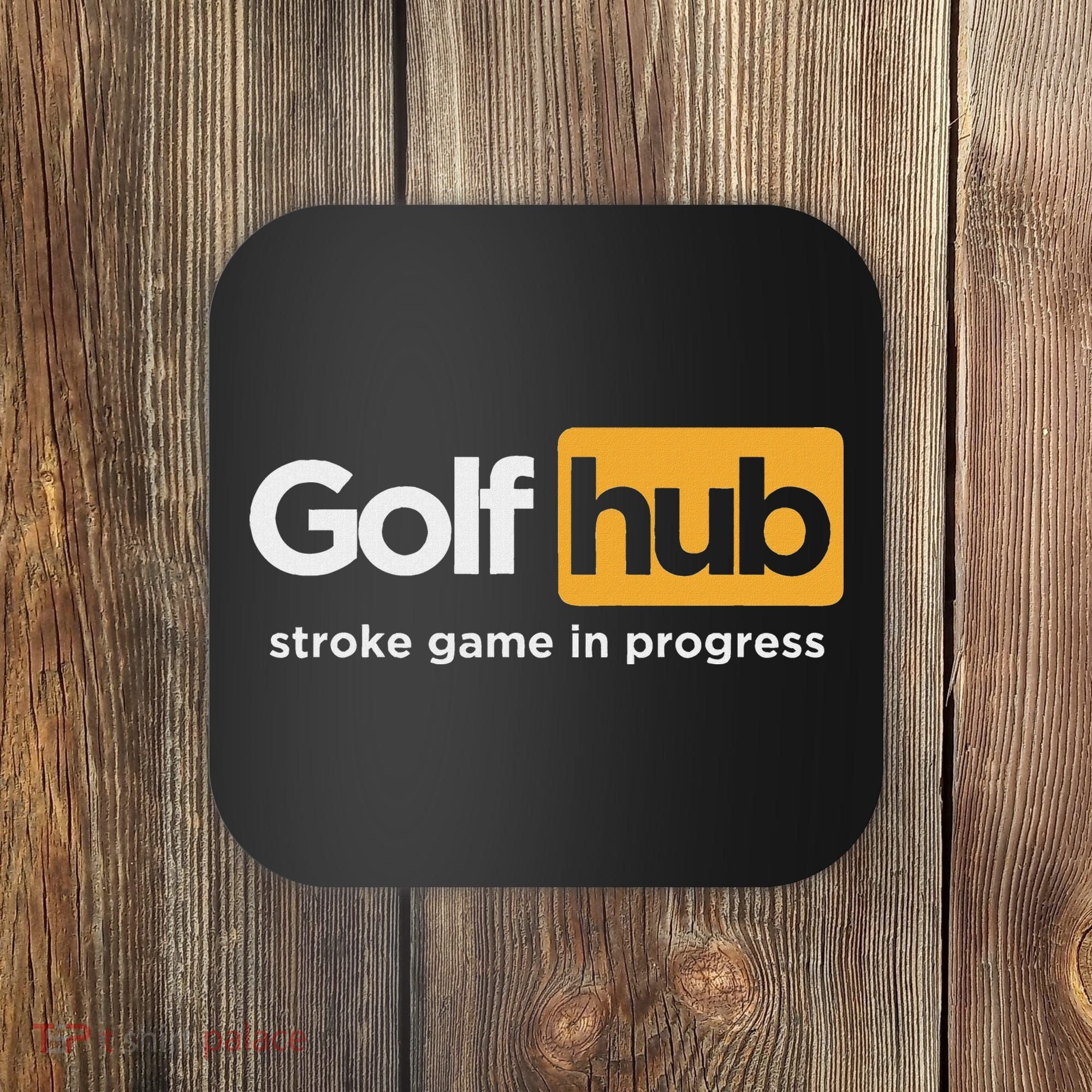 Golfhub Stroke Game In Progress Coaster