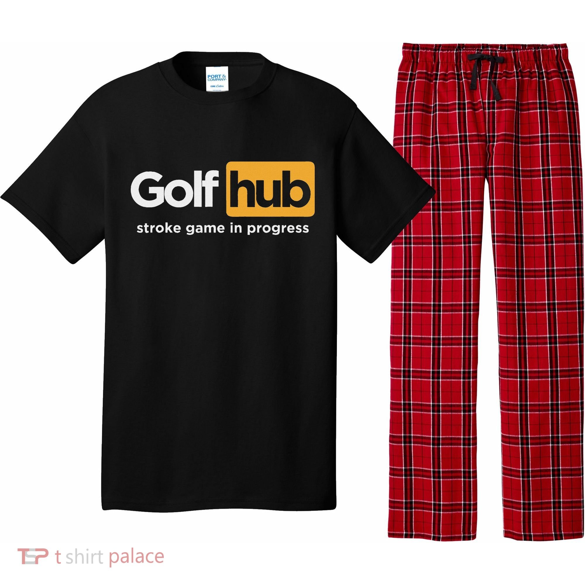 Golfhub Stroke Game In Progress Pajama Set