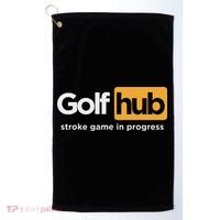 Golfhub Stroke Game In Progress Golf Towel thumb 0