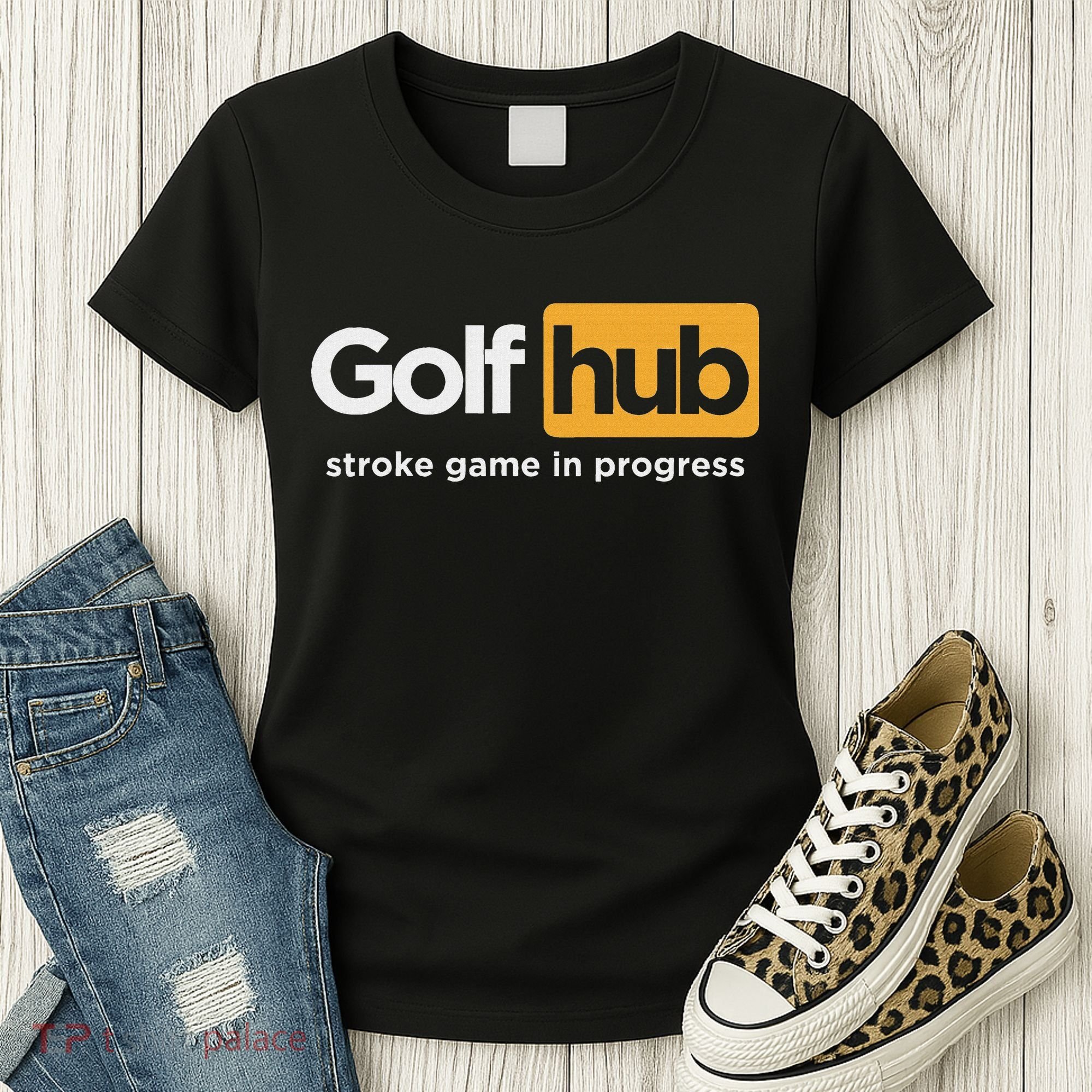 Golfhub Stroke Game In Progress Women's T-Shirt