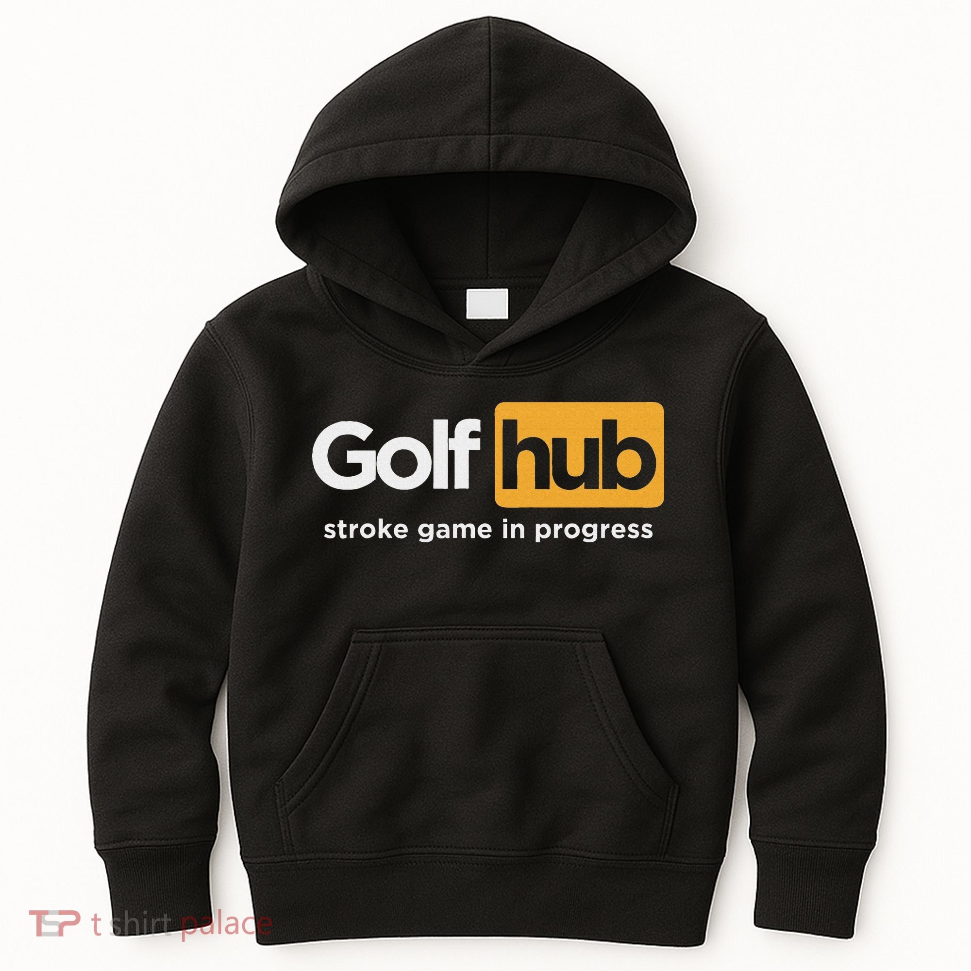 Golfhub Stroke Game In Progress Kids Hoodie