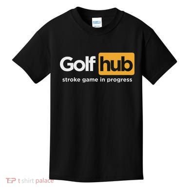 Golfhub Stroke Game In Progress Kids T-Shirt