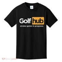 Golfhub Stroke Game In Progress Kids T-Shirt thumb 0