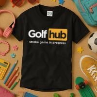 Golfhub Stroke Game In Progress Kids T-Shirt thumb 3