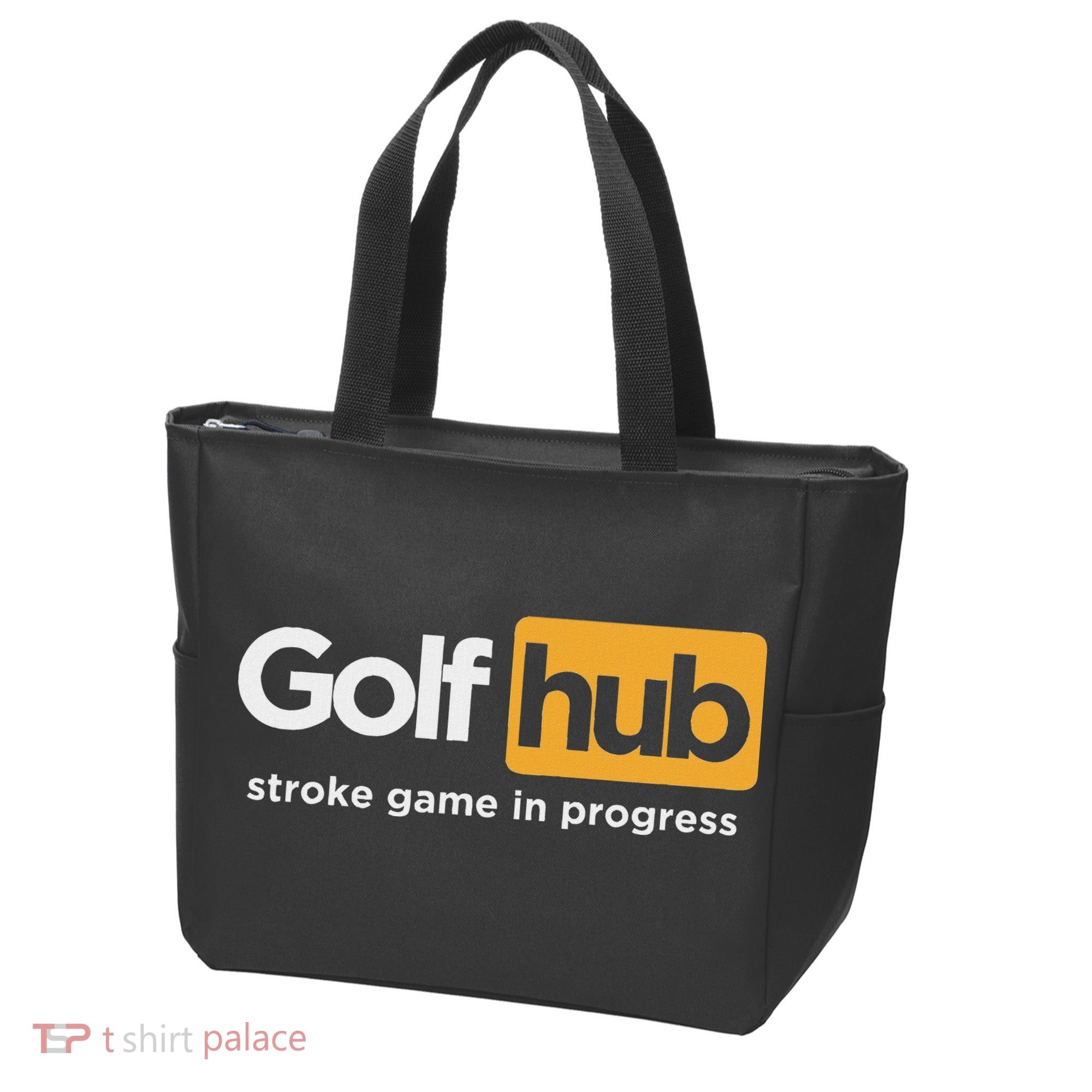 Golfhub Stroke Game In Progress Tote Bag