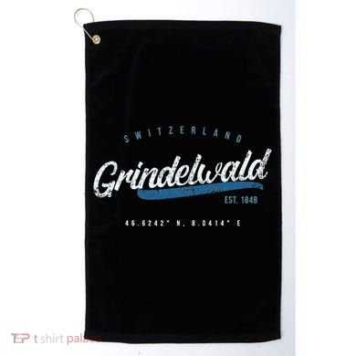 Grindelwald Switzerland Golf Towel