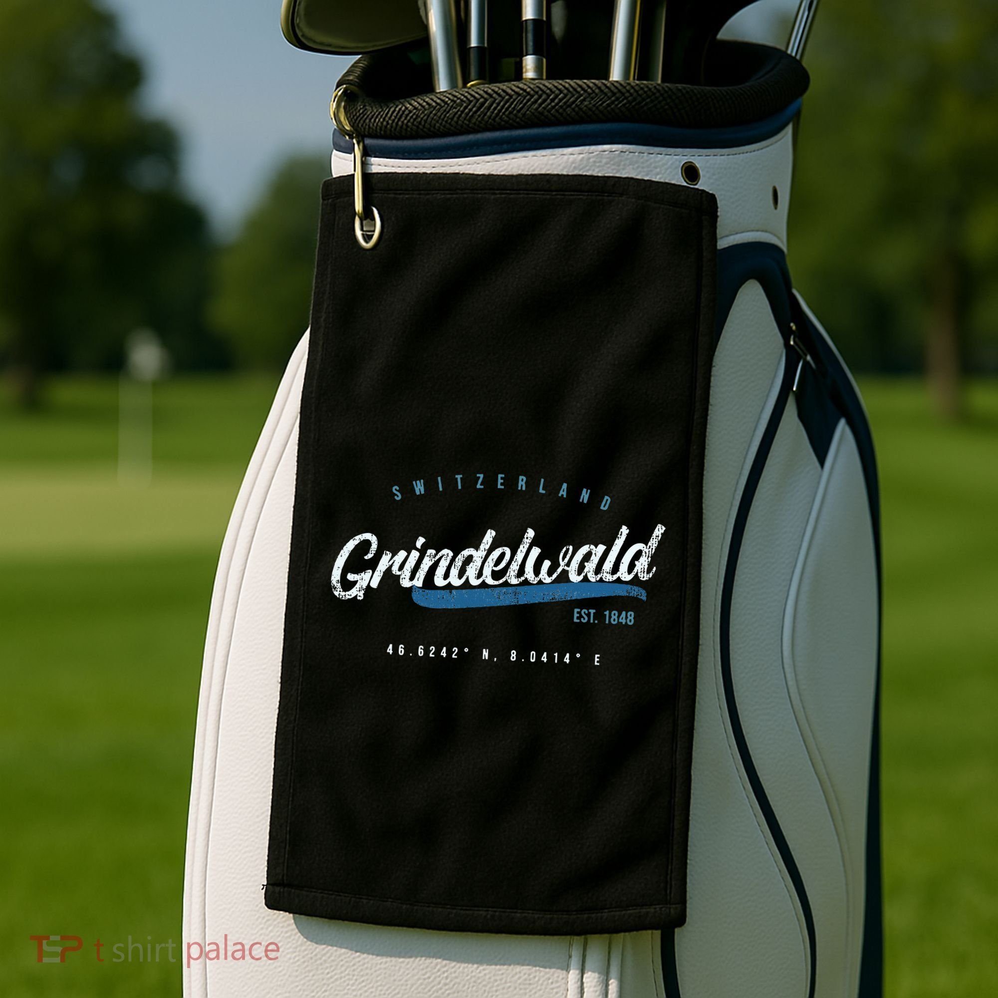 Grindelwald Switzerland Golf Towel