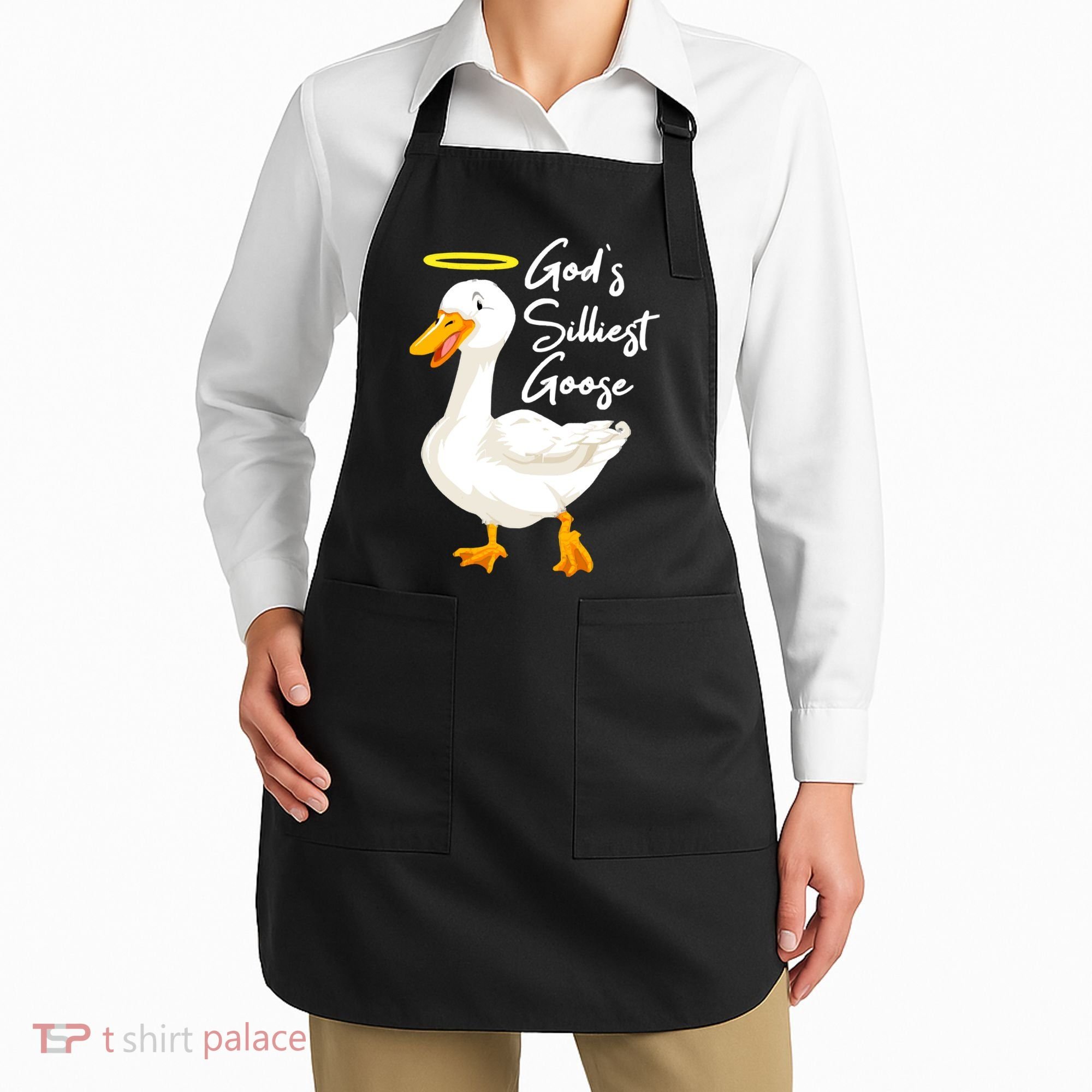 Gods Silliest Goose Apron