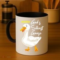 Gods Silliest Goose Coffee Mug thumb 4
