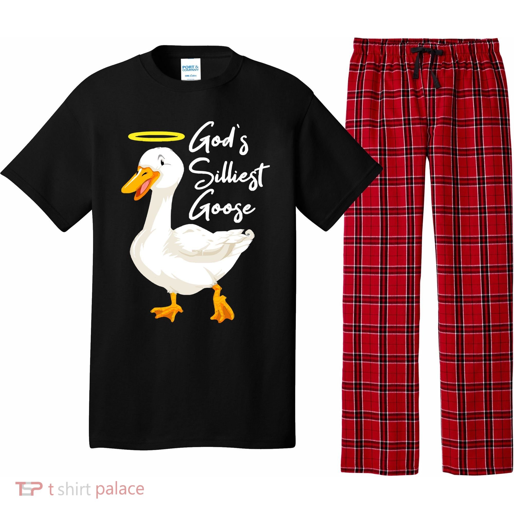 Gods Silliest Goose Pajama Set