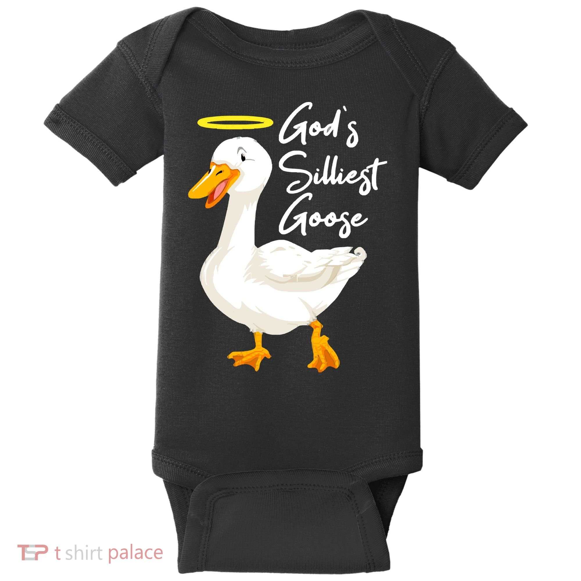 Gods Silliest Goose Baby Bodysuit