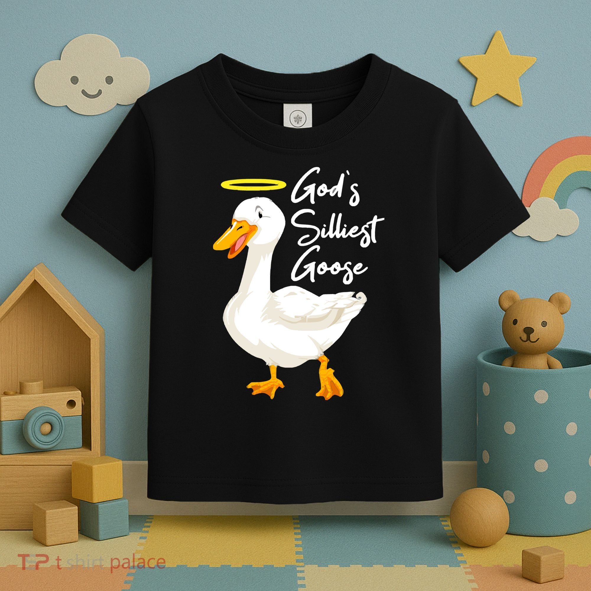Gods Silliest Goose Toddler T-Shirt