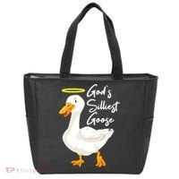 Gods Silliest Goose Tote Bag thumb 0