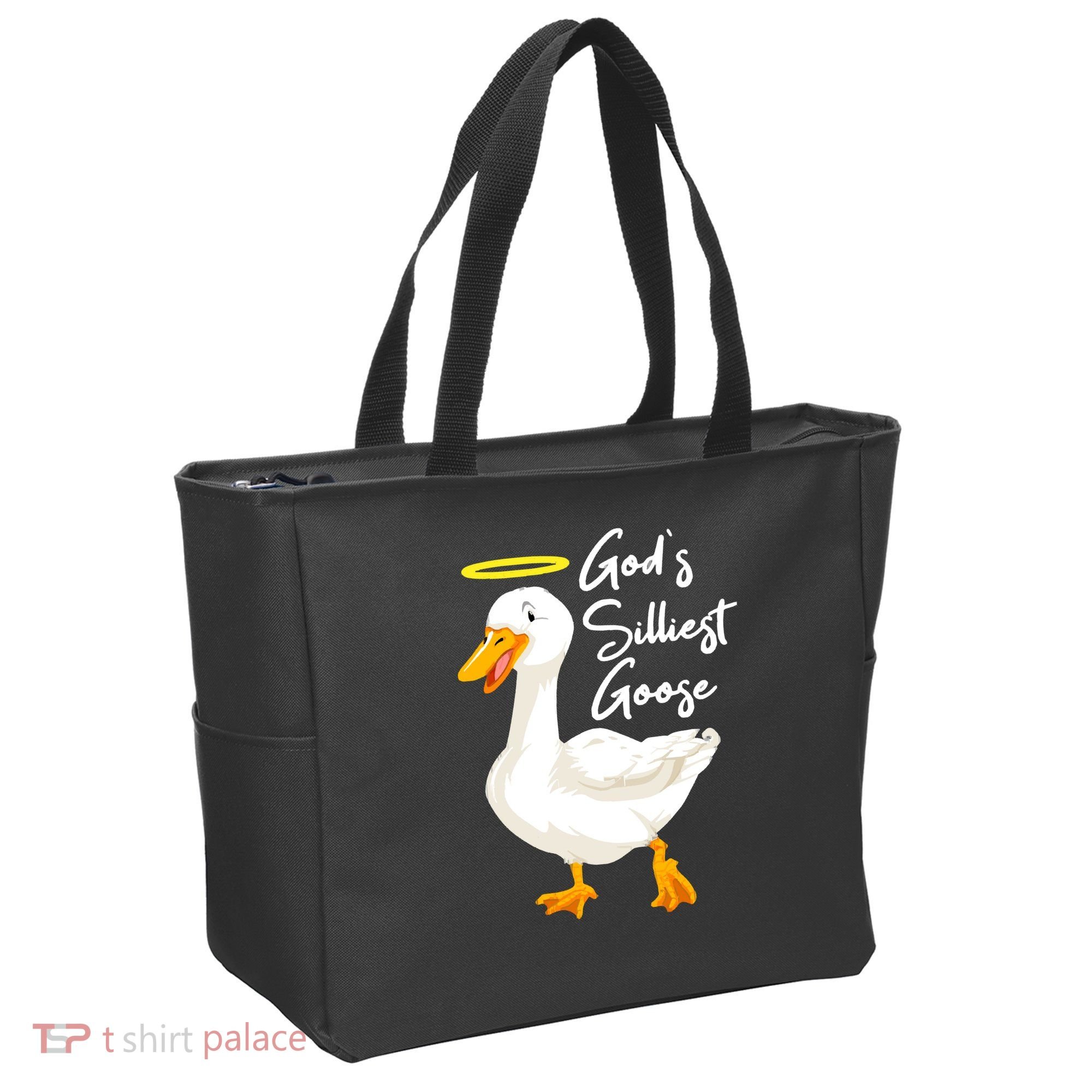 Gods Silliest Goose Tote Bag