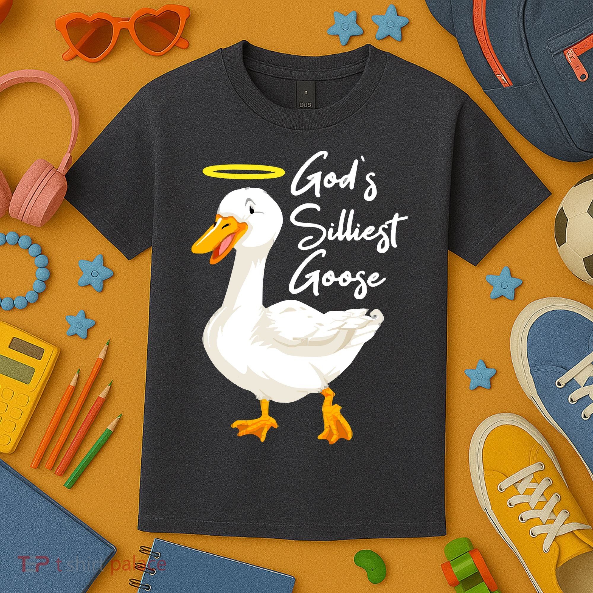Gods Silliest Goose Kids T-Shirt