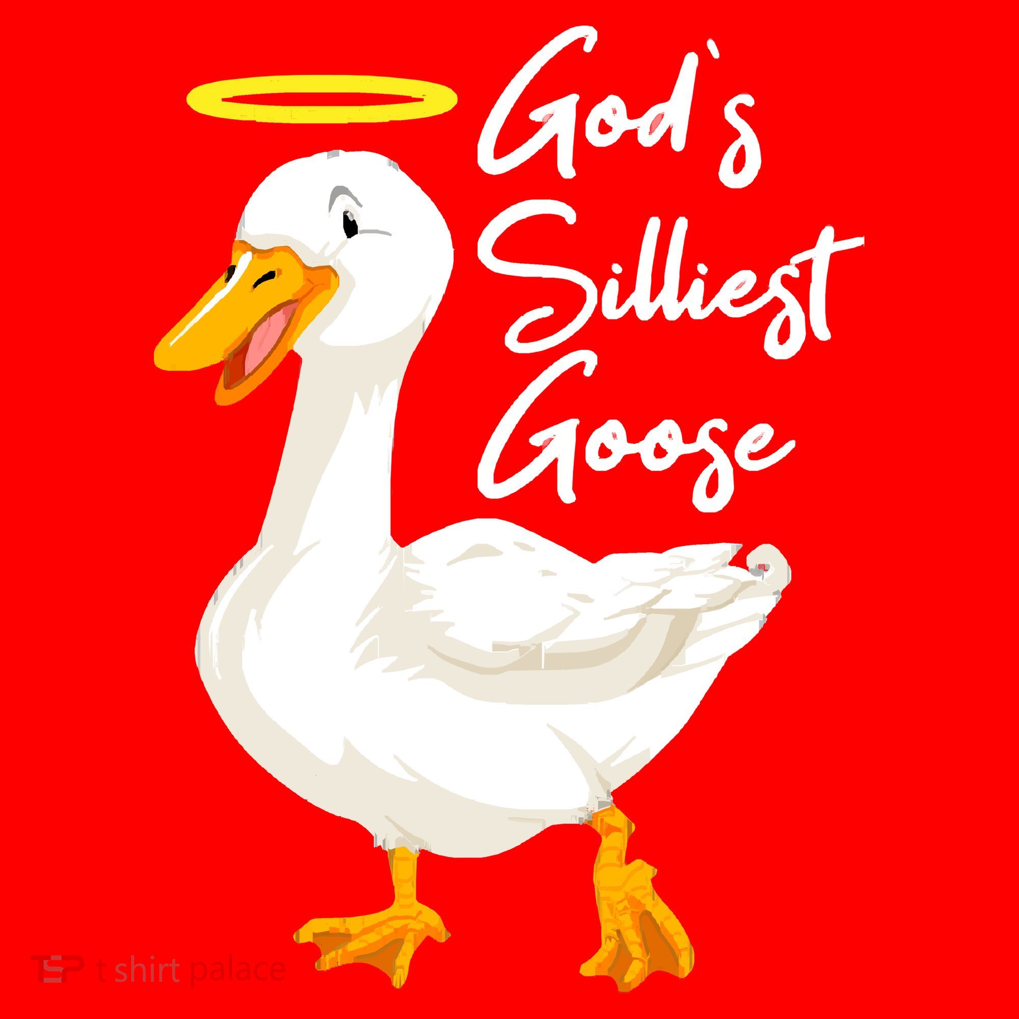 Gods Silliest Goose Santa Hat