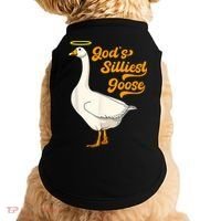 God's Silliest Goose Funny Doggie Tank thumb 0