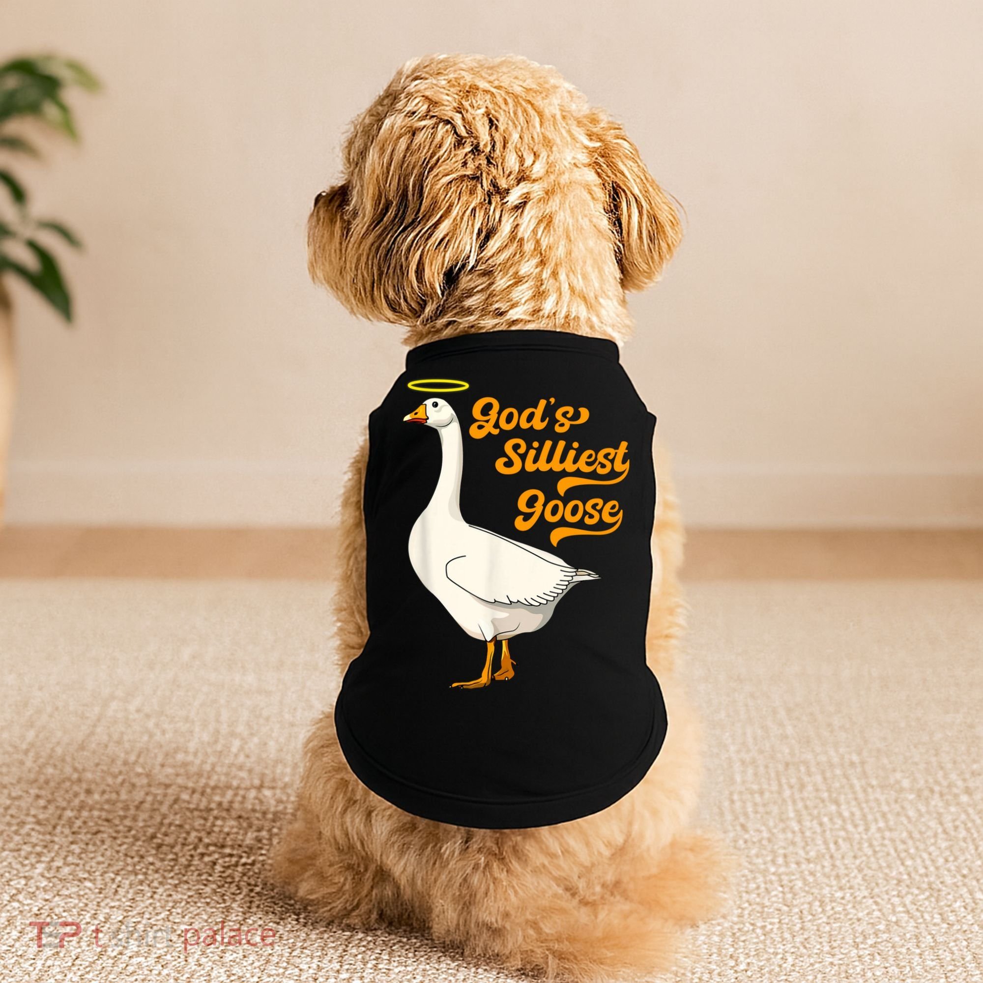 God's Silliest Goose Funny Doggie Tank