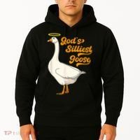 God's Silliest Goose Funny Hoodie thumb 2