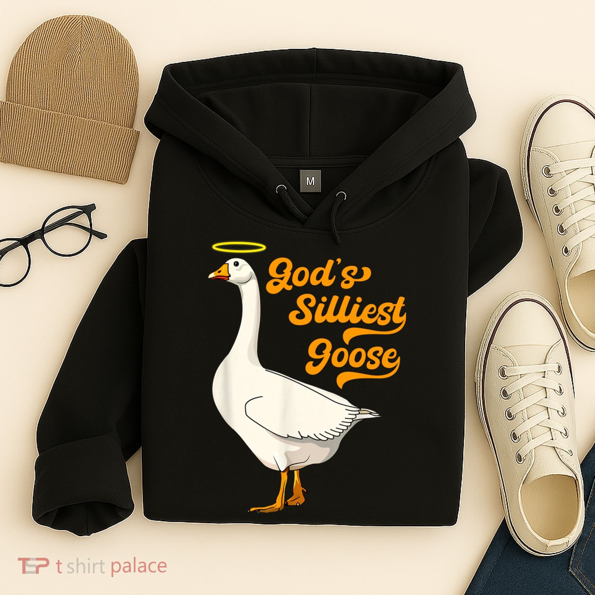 God's Silliest Goose Funny Hoodie
