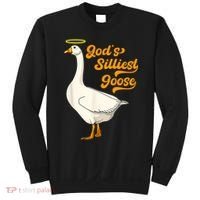 God's Silliest Goose Funny Sweatshirt thumb 0
