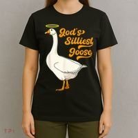 God's Silliest Goose Funny T-Shirt thumb 4