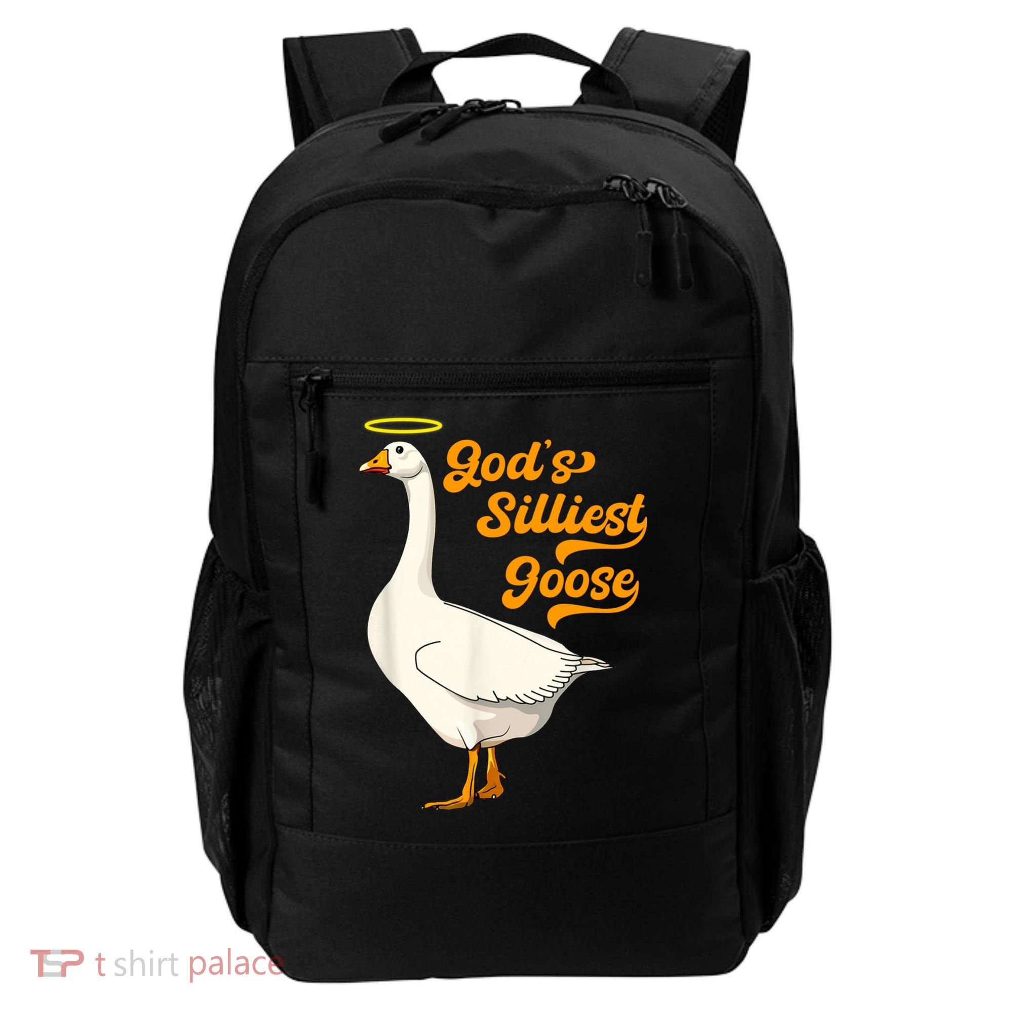 God's Silliest Goose Funny Backpack