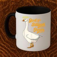 God's Silliest Goose Funny Coffee Mug thumb 2