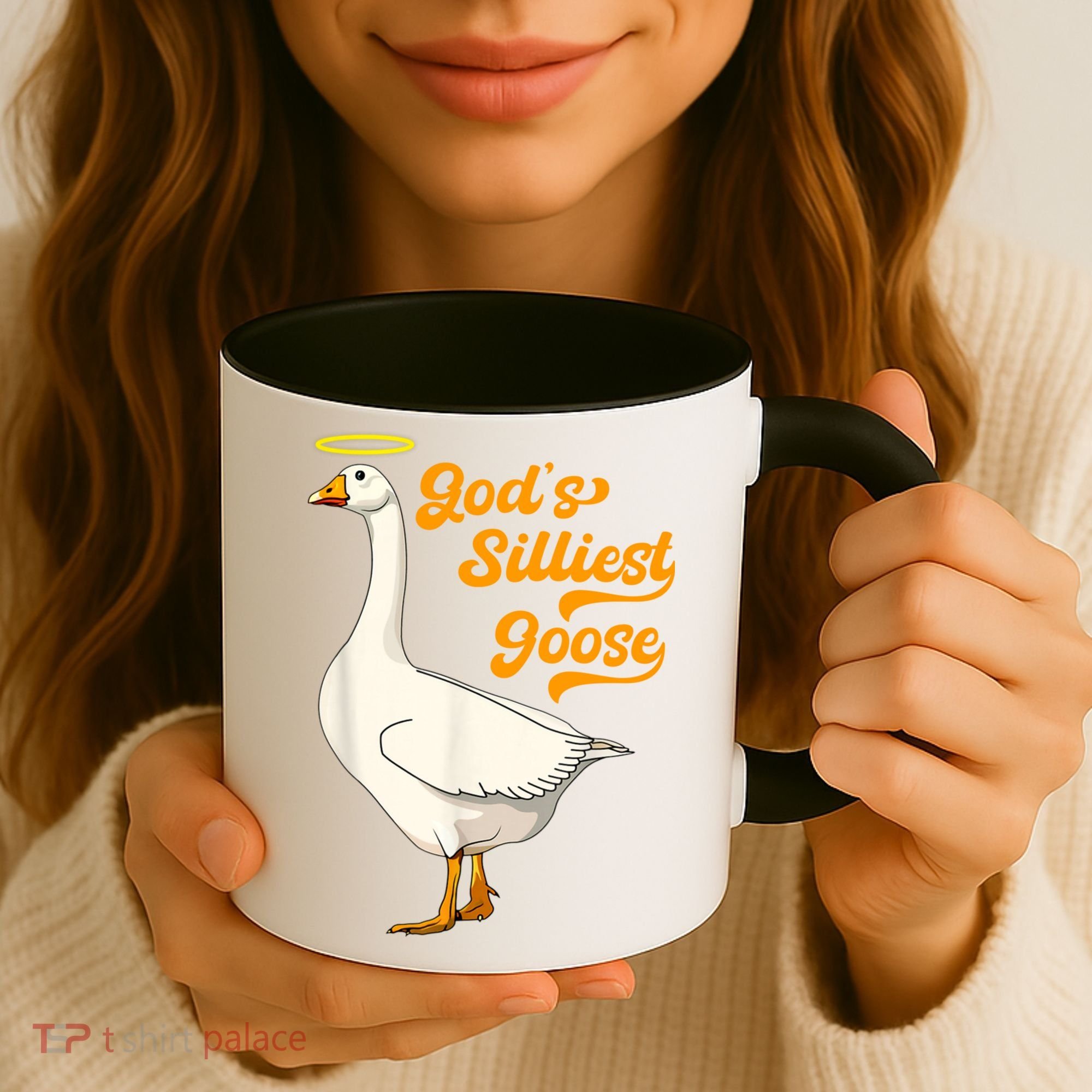 God's Silliest Goose Funny Coffee Mug