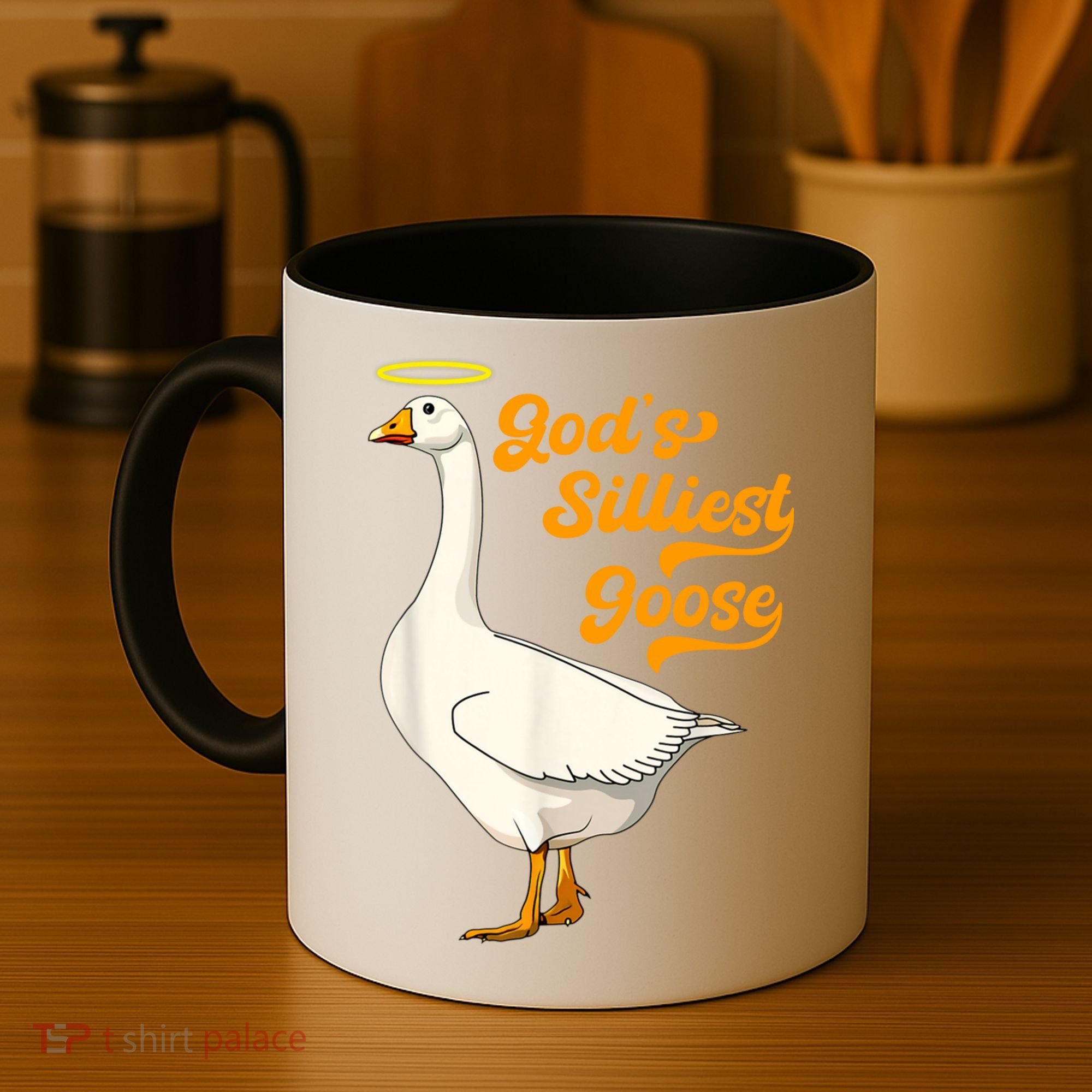 God's Silliest Goose Funny Coffee Mug