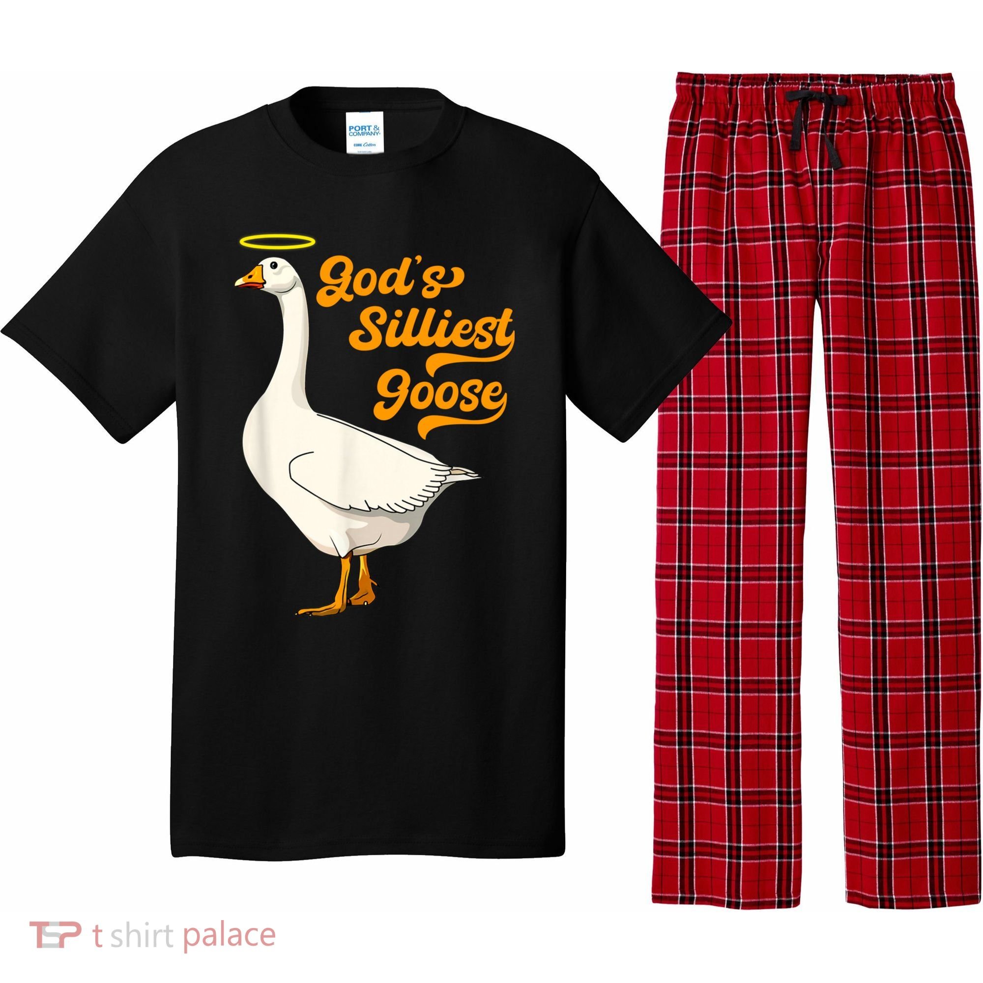 God's Silliest Goose Funny Pajama Set