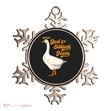 God's Silliest Goose Funny Ornament
