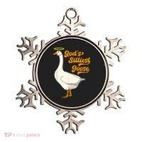 God's Silliest Goose Funny Ornament thumb 0
