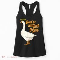 God's Silliest Goose Funny Women's Tank Top thumb 0