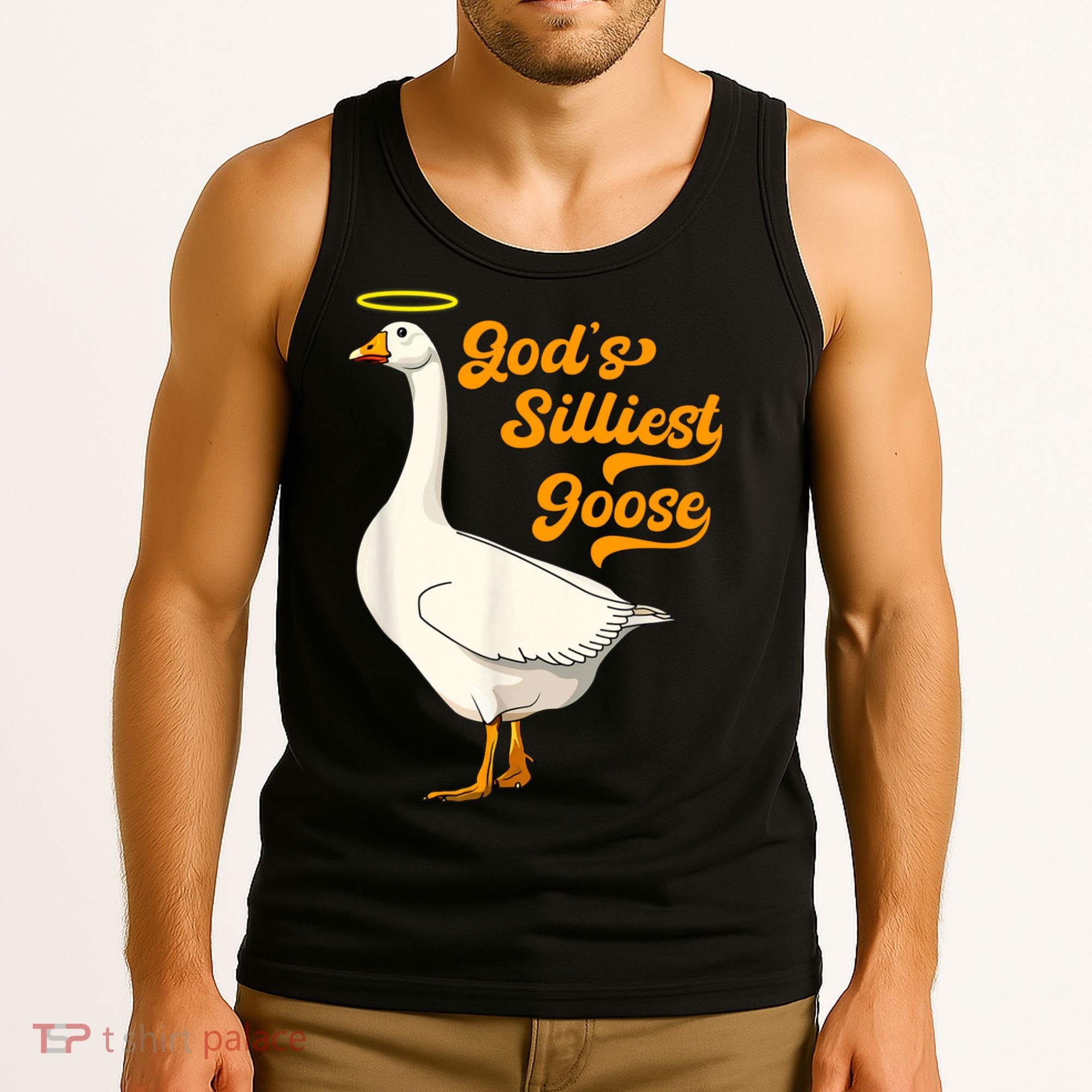 God's Silliest Goose Funny Tank Top