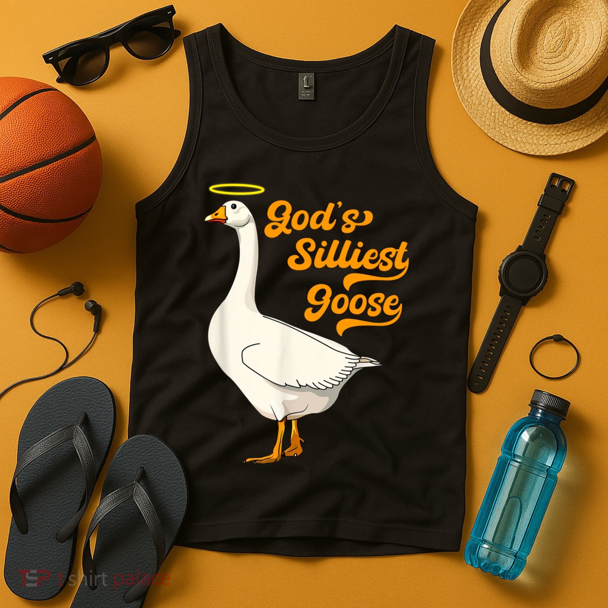 God's Silliest Goose Funny Tank Top