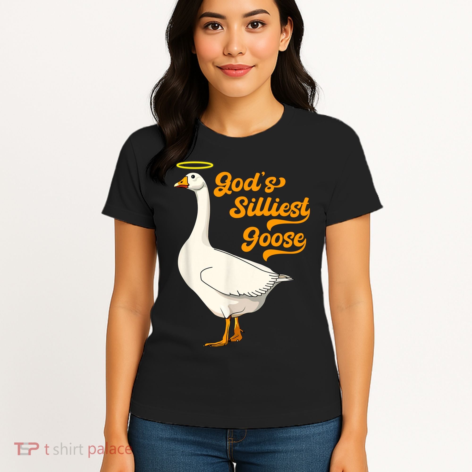 God's Silliest Goose Funny Women's T-Shirt