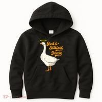 God's Silliest Goose Funny Kids Hoodie thumb 0