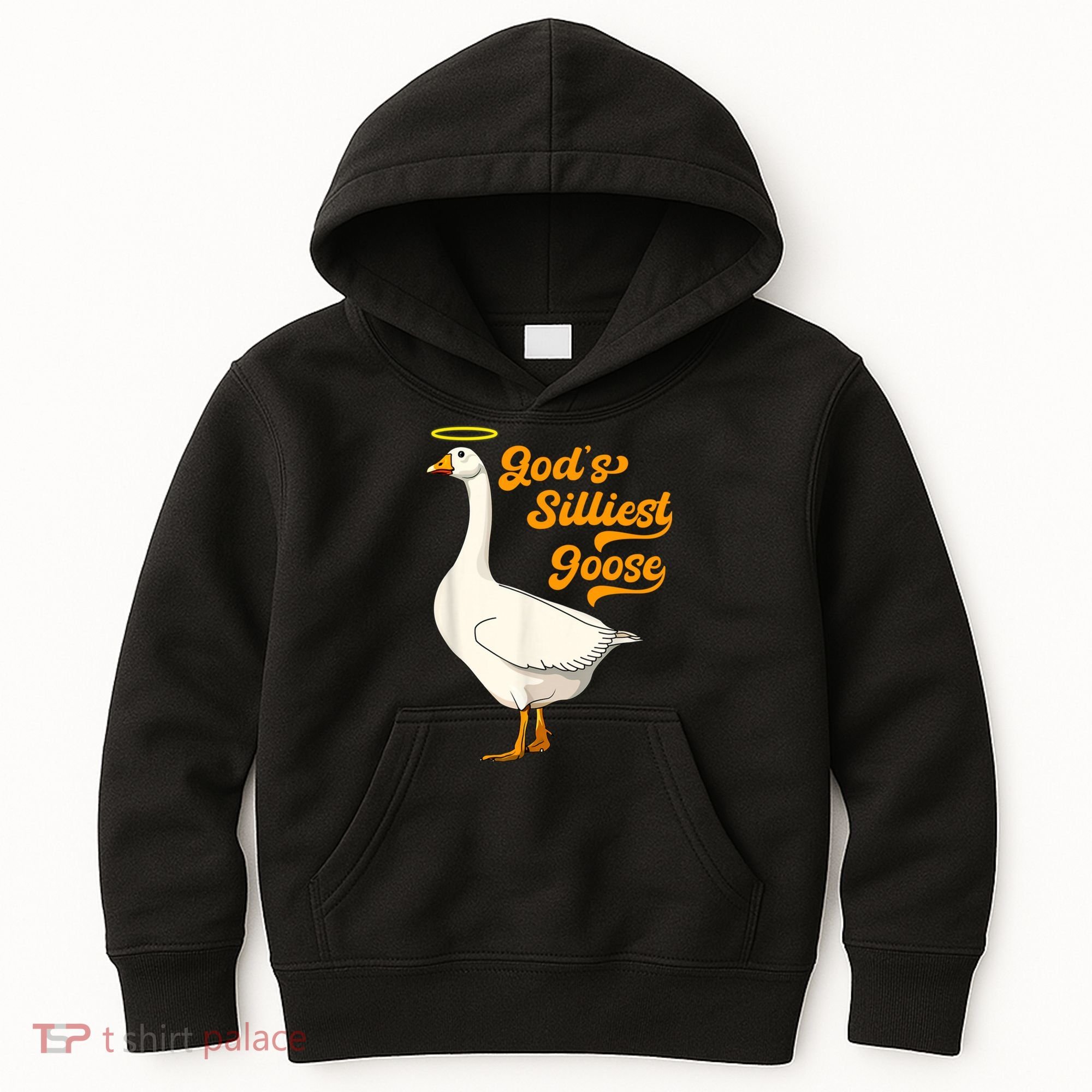 God's Silliest Goose Funny Kids Hoodie
