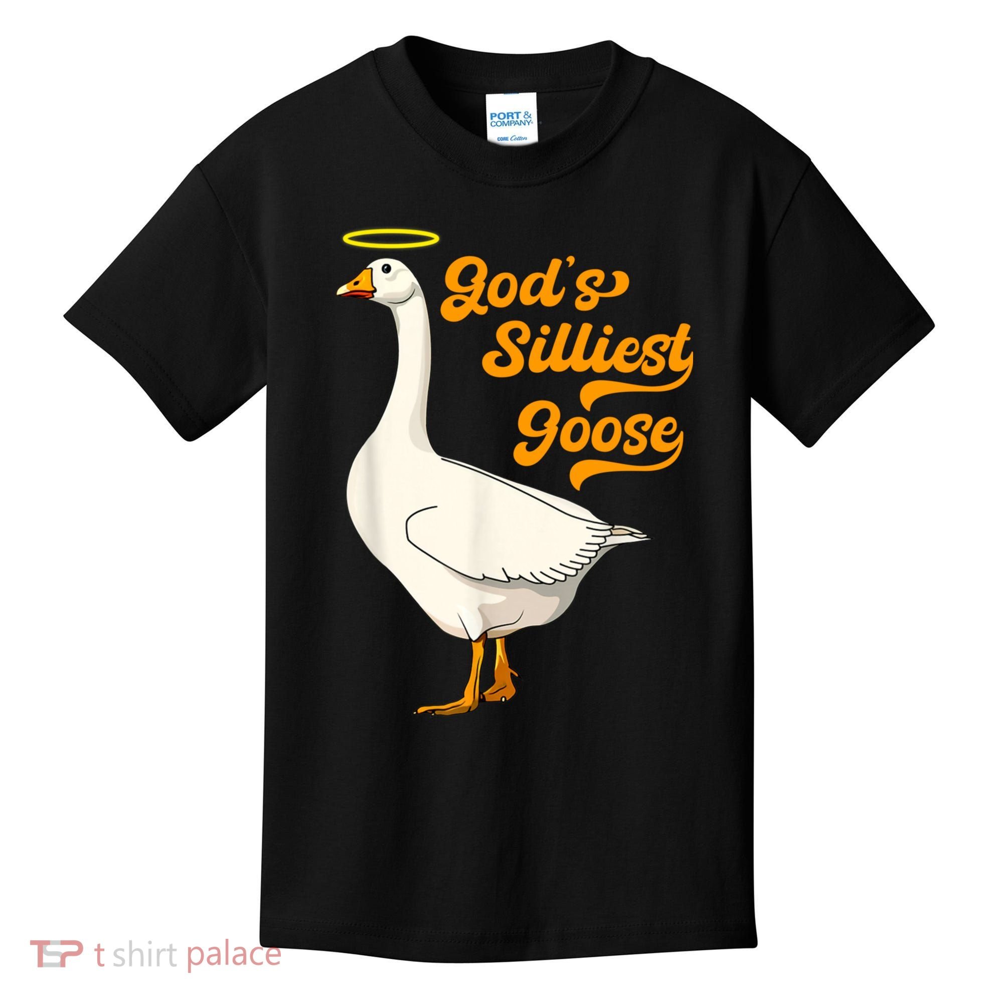 God's Silliest Goose Funny Kids T-Shirt