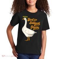 God's Silliest Goose Funny Kids T-Shirt thumb 2