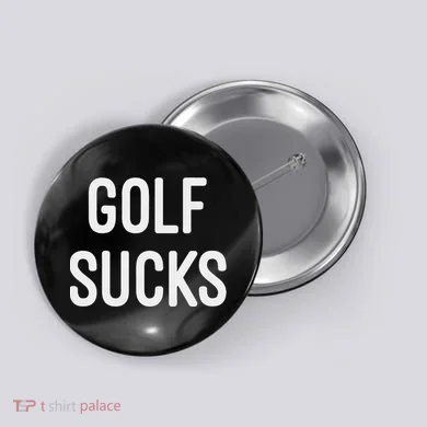 Golf Sucks Button